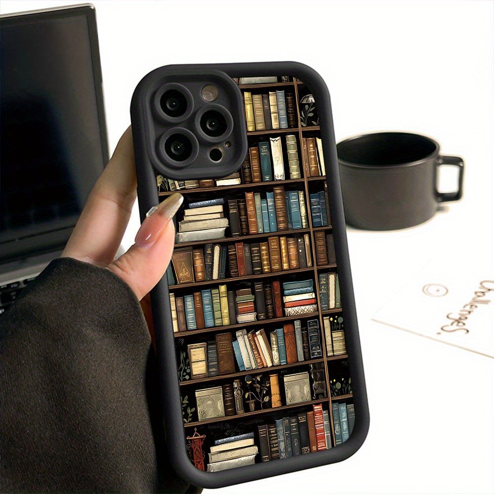 Bookshelf - غطاء هاتف بتصميم رف كتب إبداعي