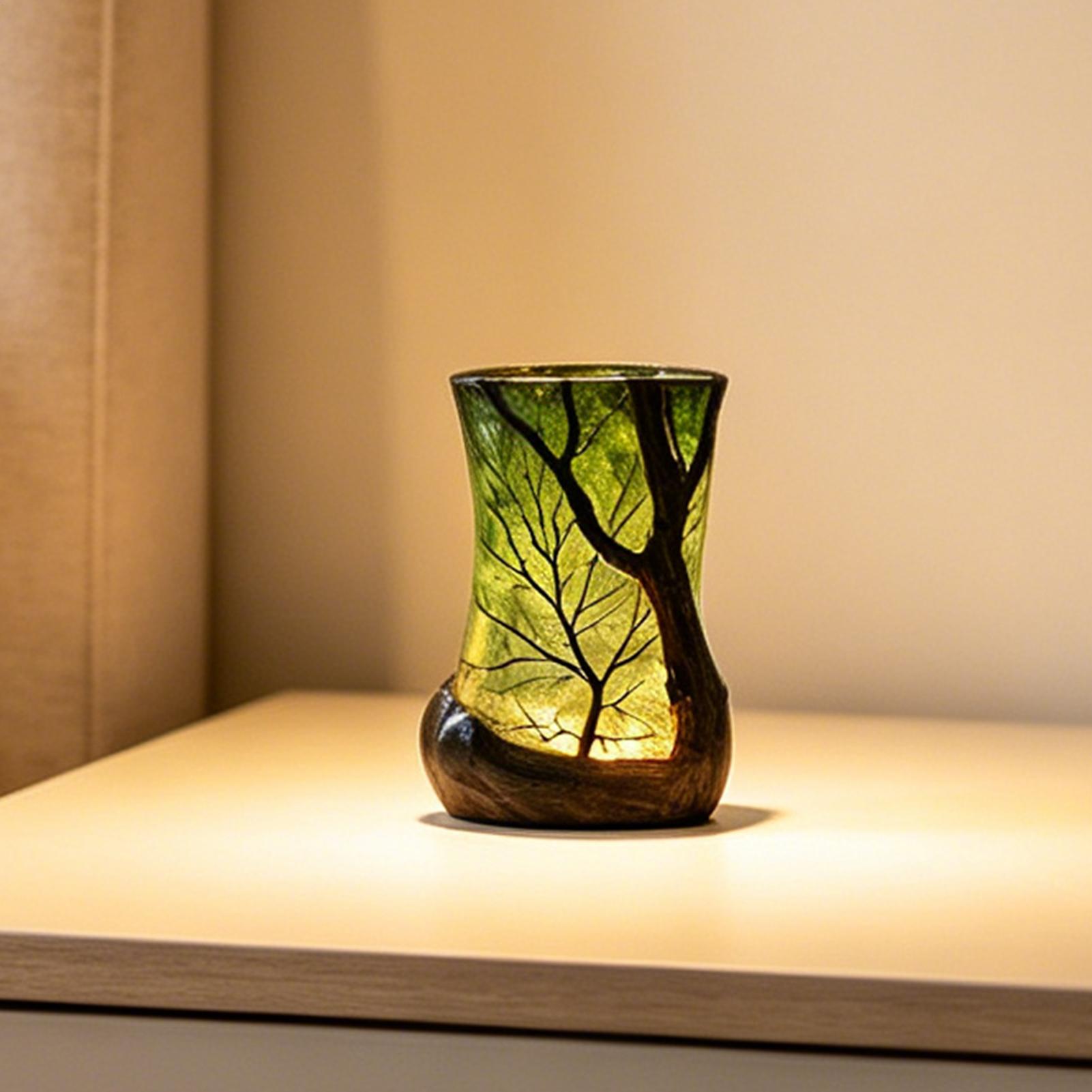 Desk Lamp - مصباح طاولة جانبي على شكل غابة،