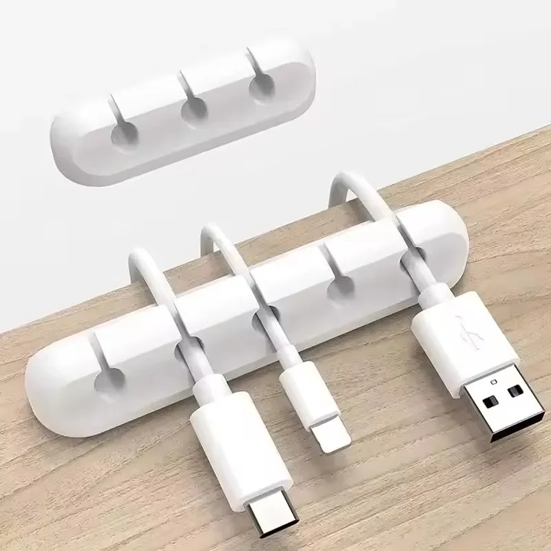 Desk Organizer - منظم كابلات USB من السيليكون، حلقة