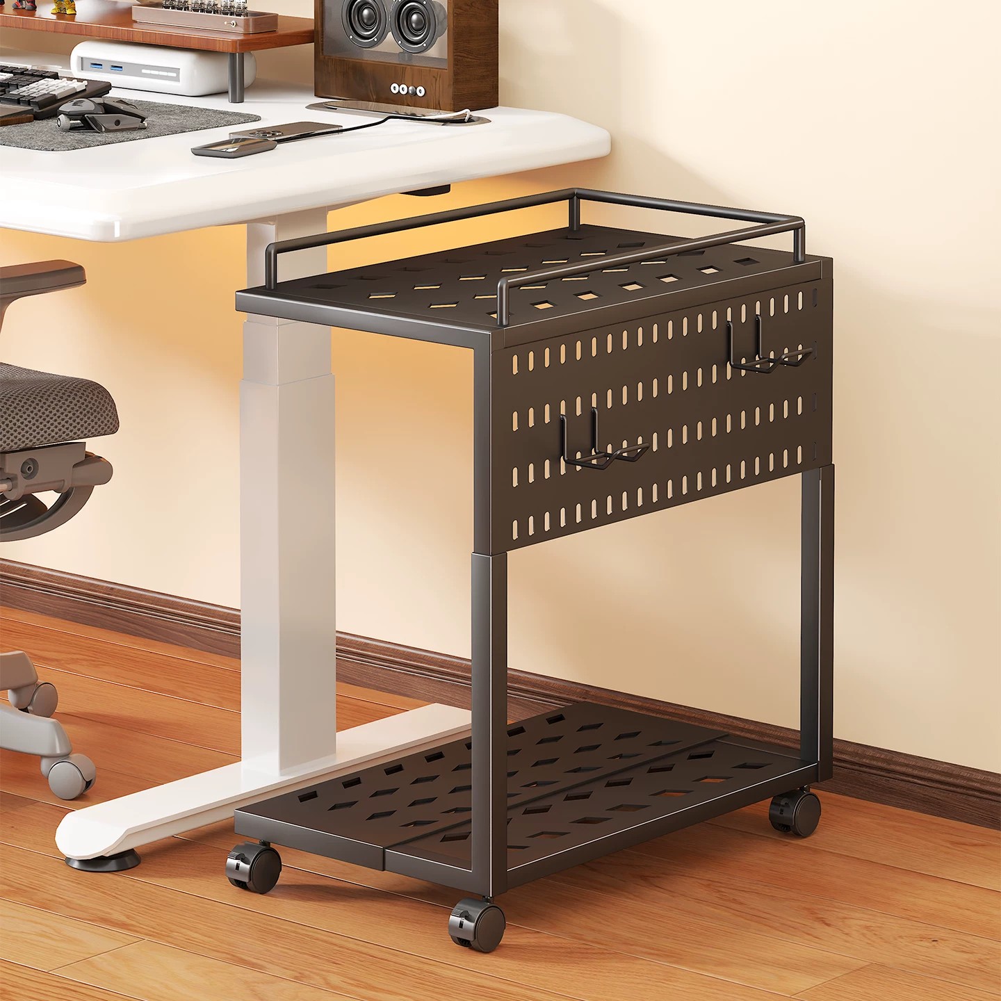 حامل كمبيوتر مكتبي متحرك تحت ا - مراجعة Office Furniture Brands وسعره