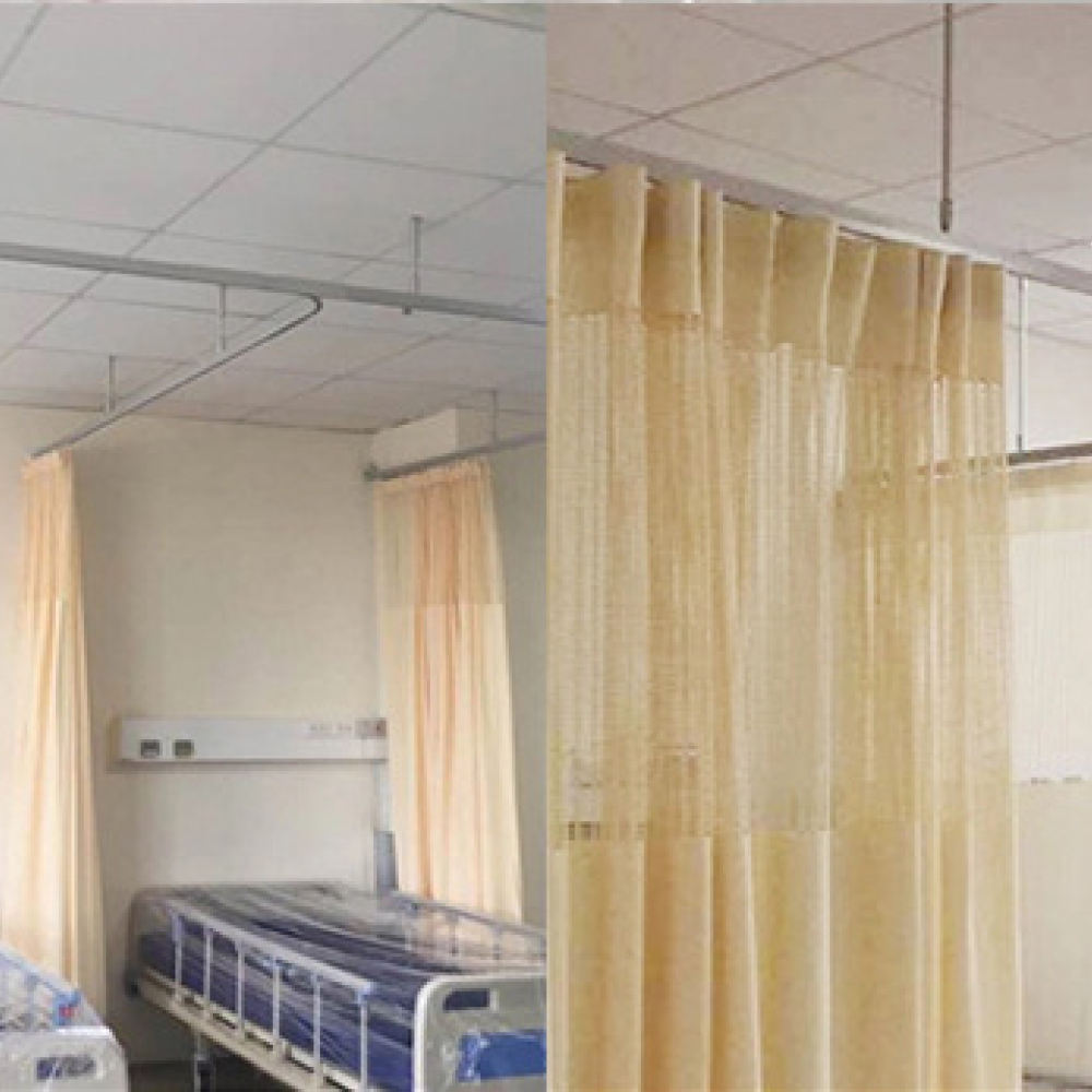 قضيب ستارة منحني مع مسار للترك - مراجعة Partition Screen Divider وسعره