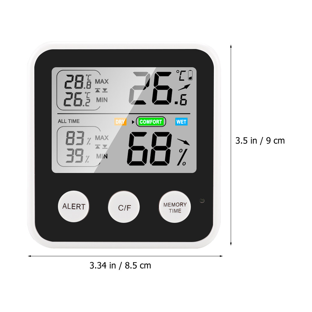 مقياس رطوبة وحرارة رقمي منزلي، - مراجعة Monitor Stand وسعره