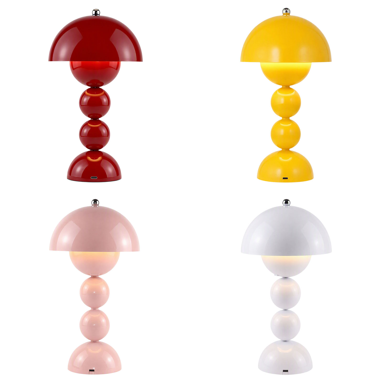 مصباح طاولة على شكل فطر بتصميم - مراجعة Desk Lamp وسعره
